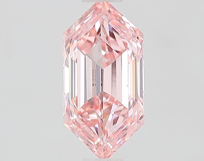 1.0 CT Fancy Intense Pink HEXAGONAL