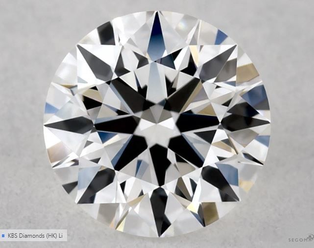 0.52 ct Round diamond
