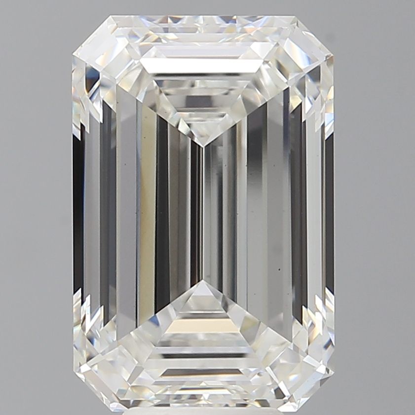 8.09 ct. emerald Lab Grown Diamond front image