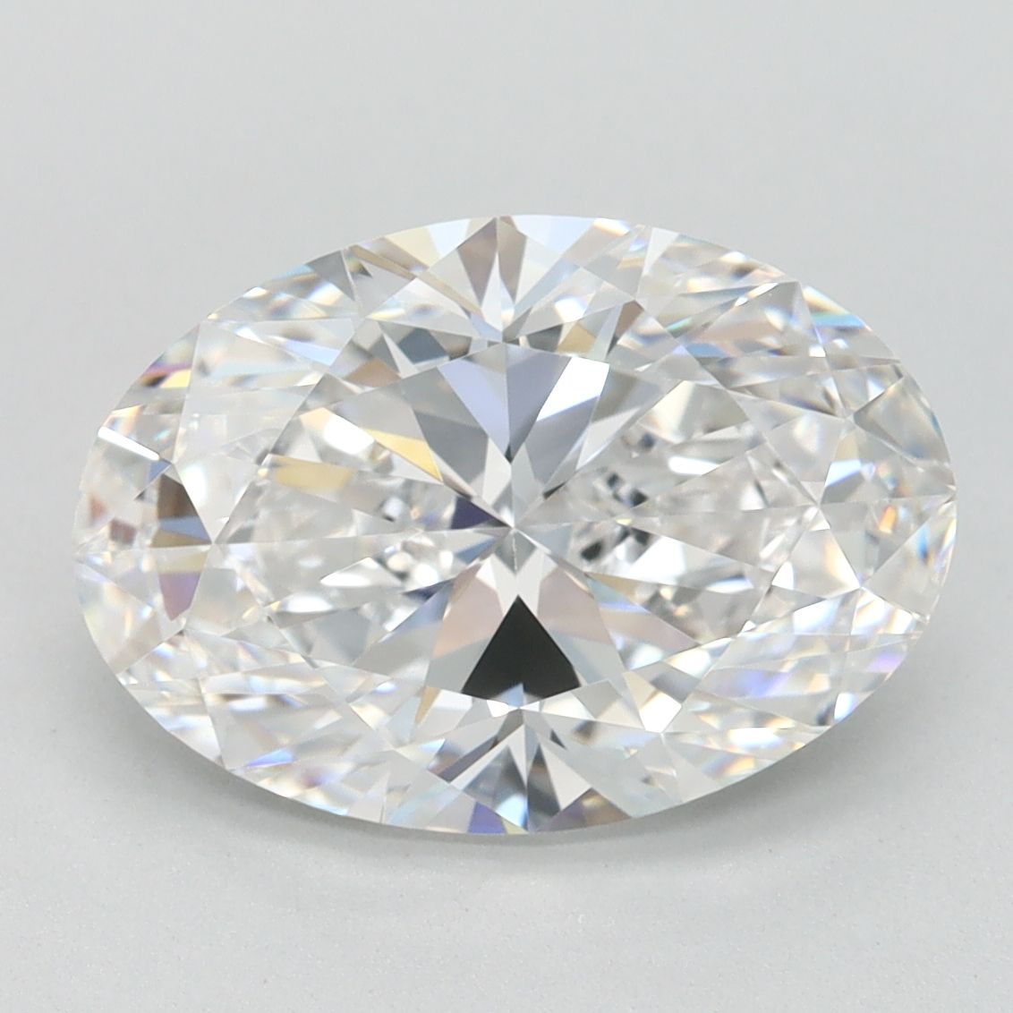 3.14 ct. oval Lab Grown Diamond front image