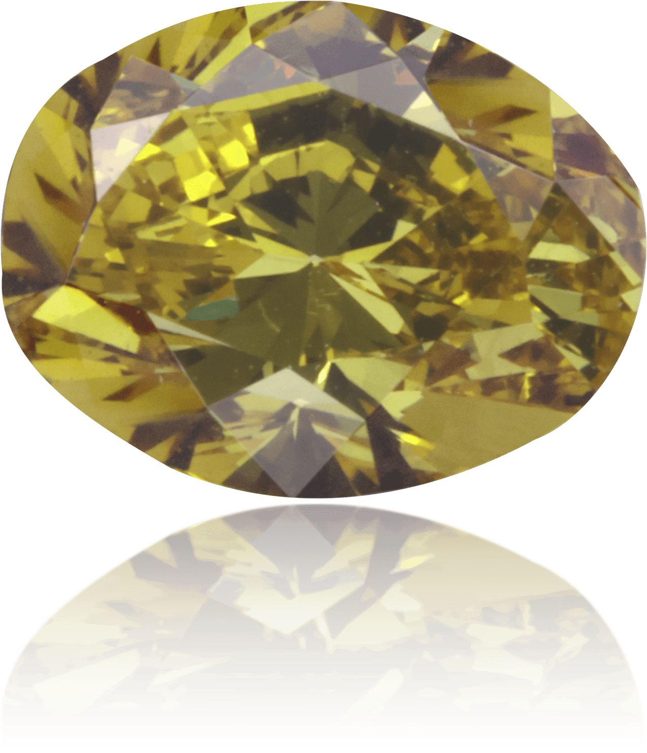 Diament 1.0 ct Fancy Deep Yellow/VVS2