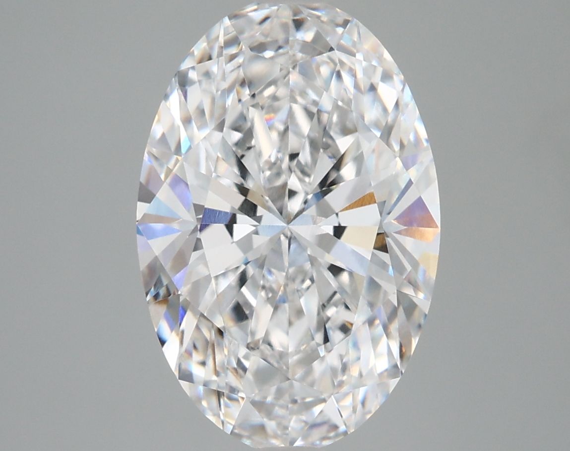 4.50 ct. oval Lab Grown Diamond front image