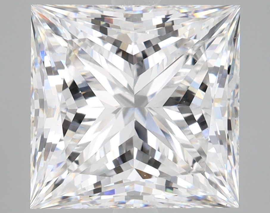 4.74 ct. princess Lab Grown Diamond front image