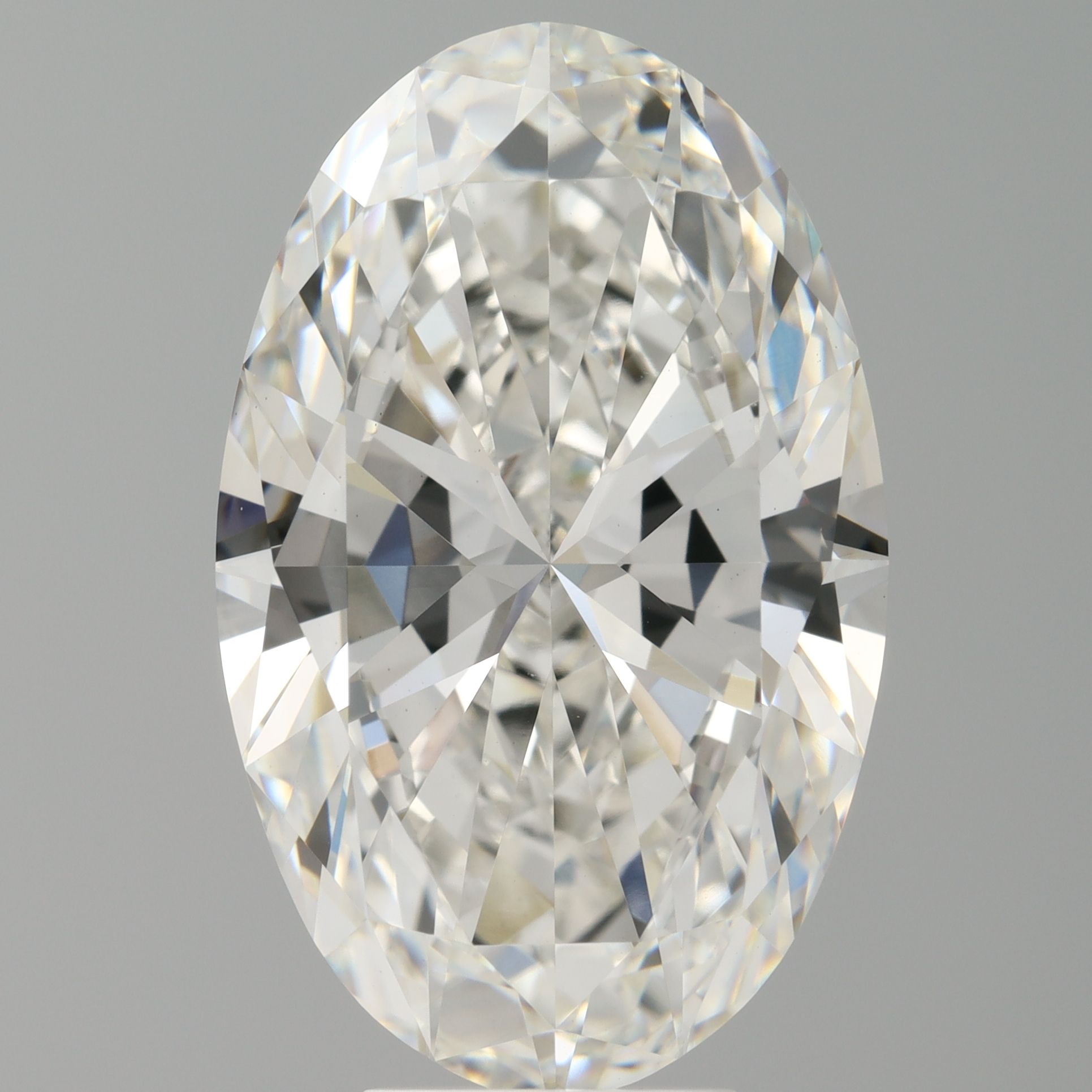 7.01 ct. oval Lab Grown Diamond front image