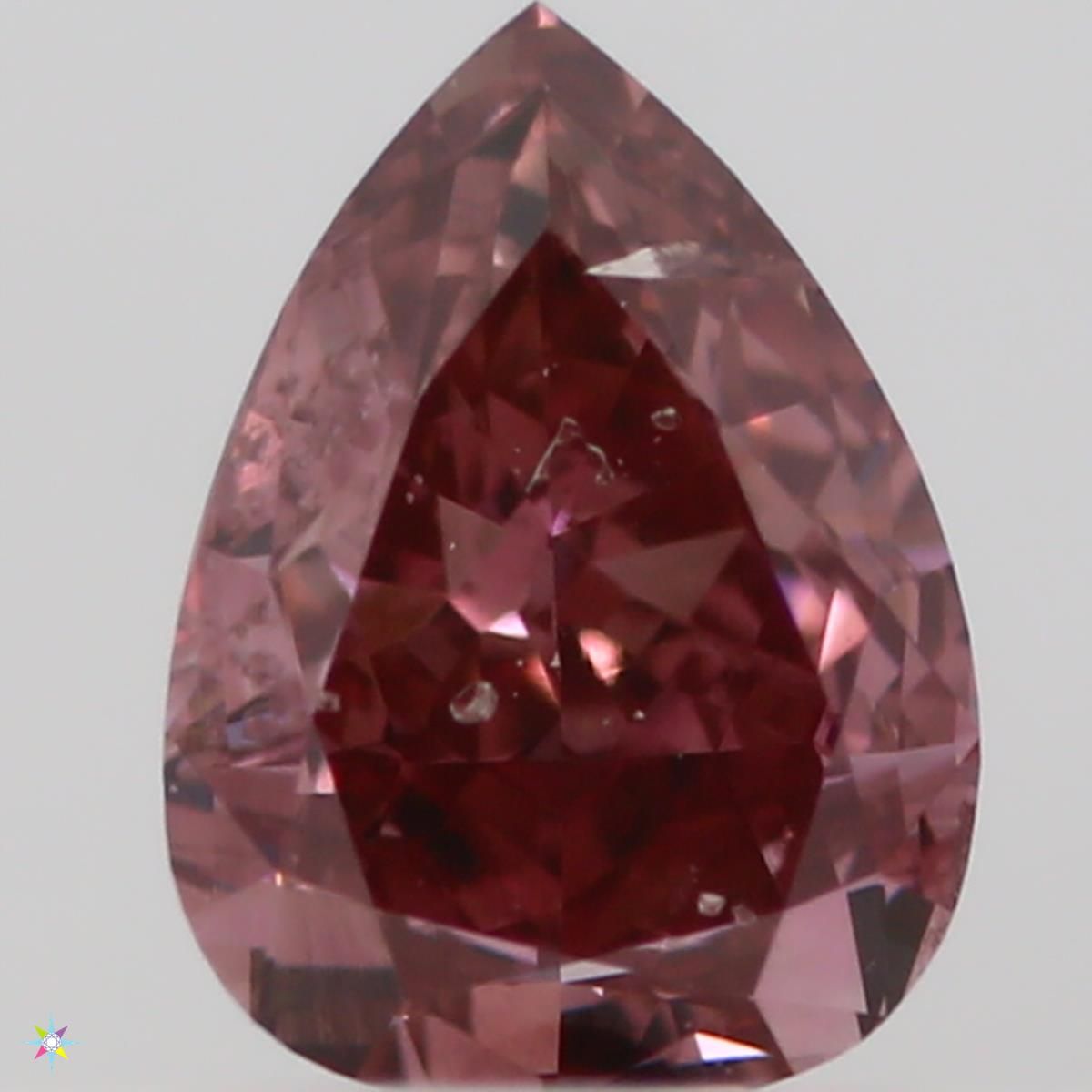 Diament 0.3 ct Fancy Deep Pink/SI2