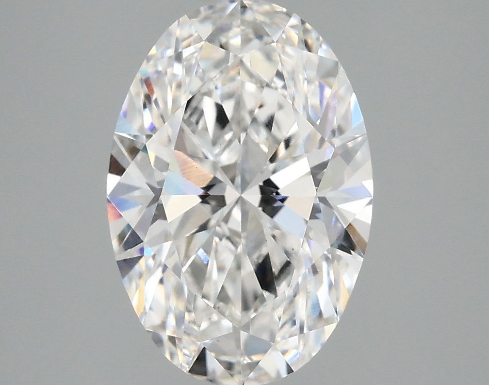 3.10 ct. oval Lab Grown Diamond front image