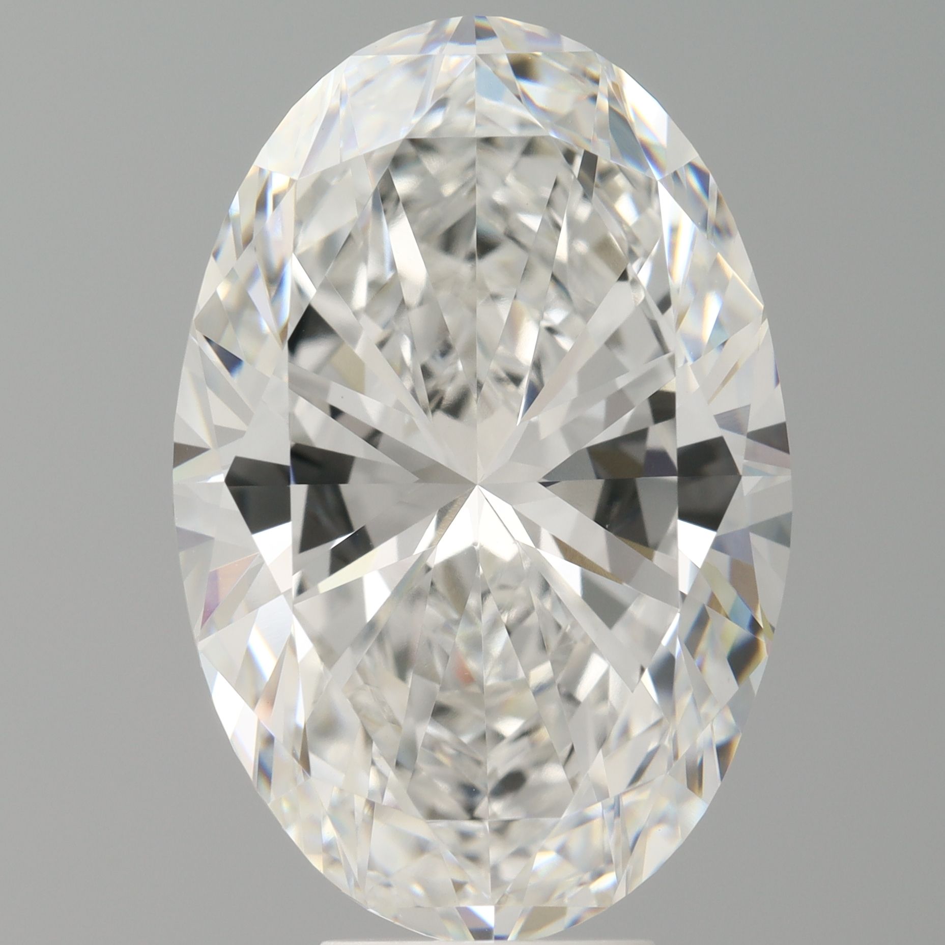 8.05 ct. oval Lab Grown Diamond front image