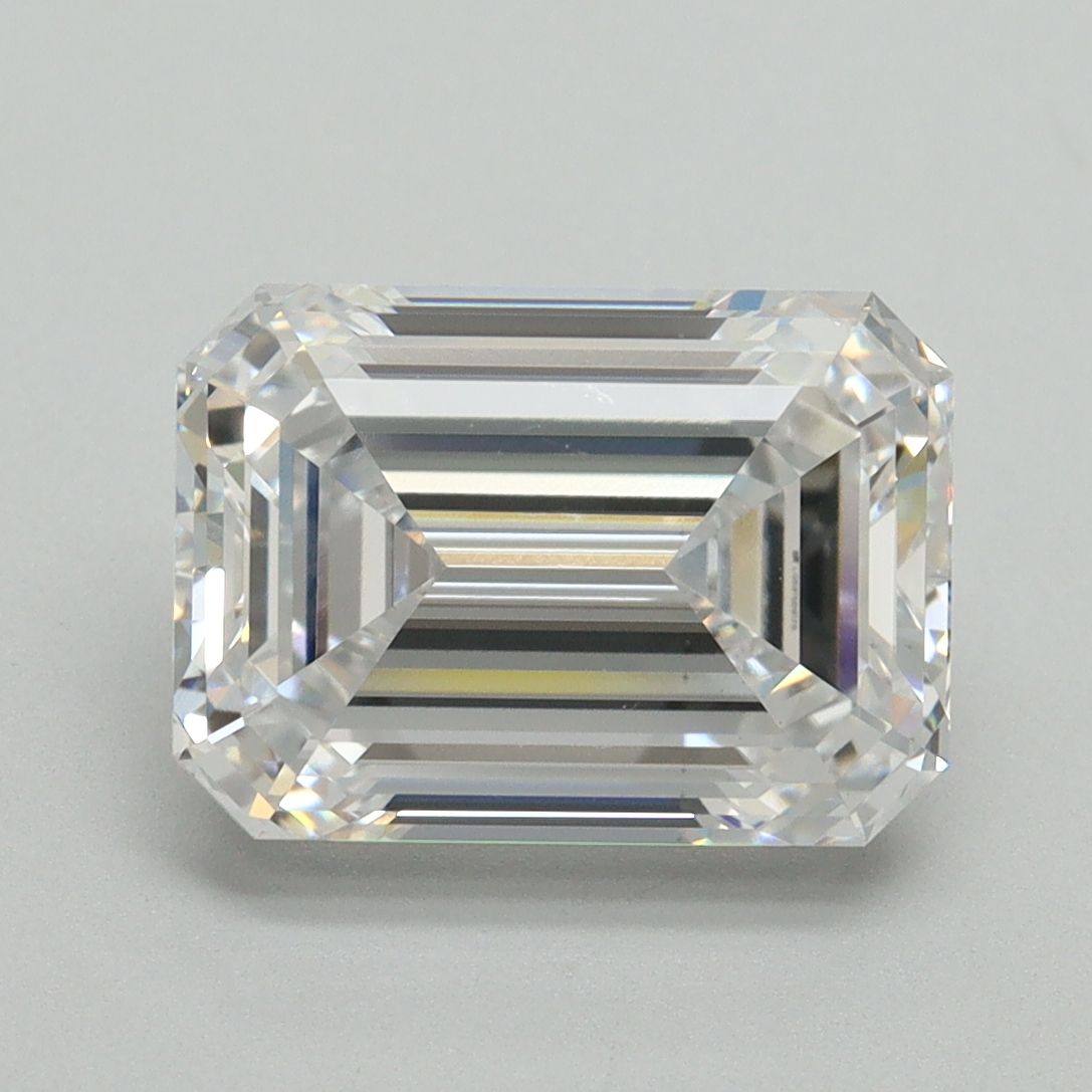 3.67 ct. emerald Lab Grown Diamond front image