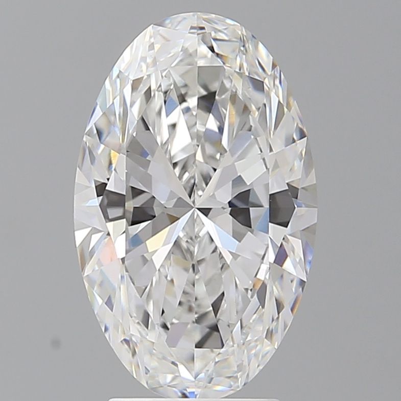 3.59 ct. oval Lab Grown Diamond front image