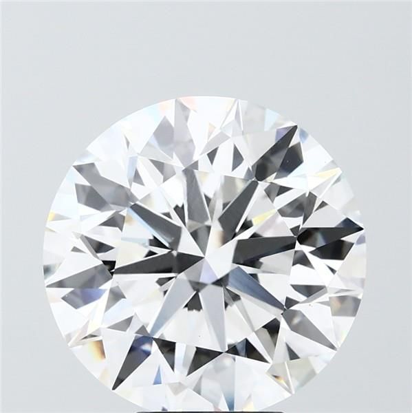 6.04 ct. round Lab Grown Diamond front image