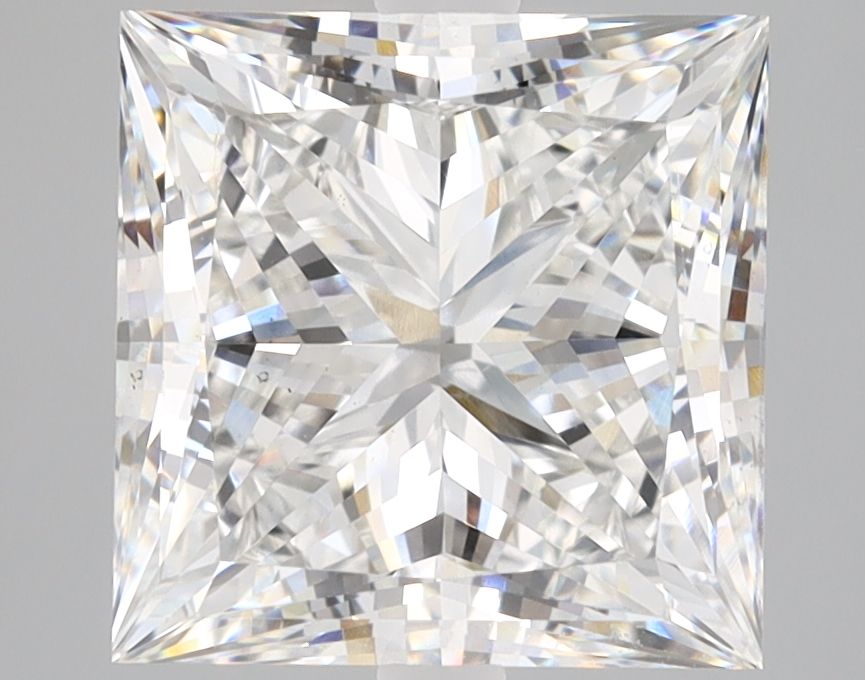 4.34 ct. princess Lab Grown Diamond front image