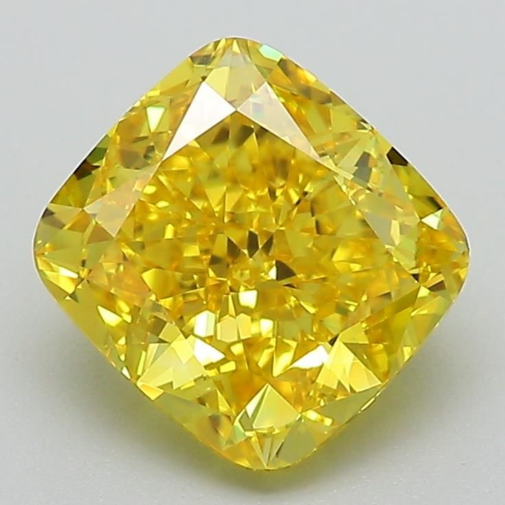 2.42 ct Cushion Brilliant diamond