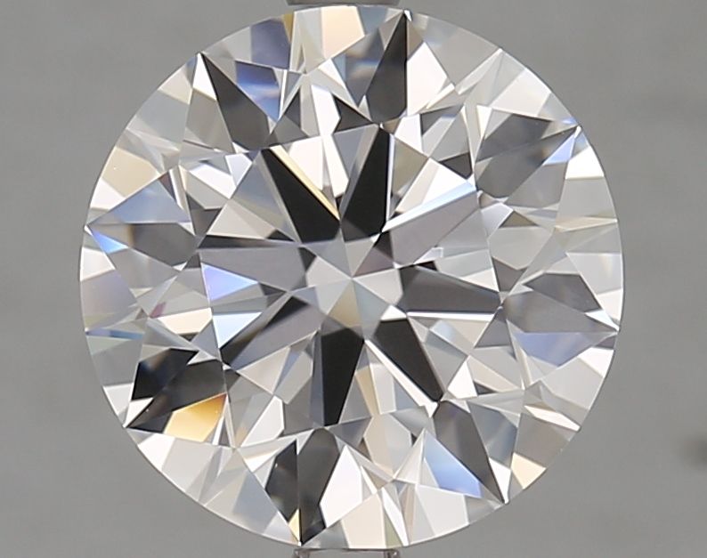 Diamant Rond 3.70 ct - Couleur D - Pureté VVS1