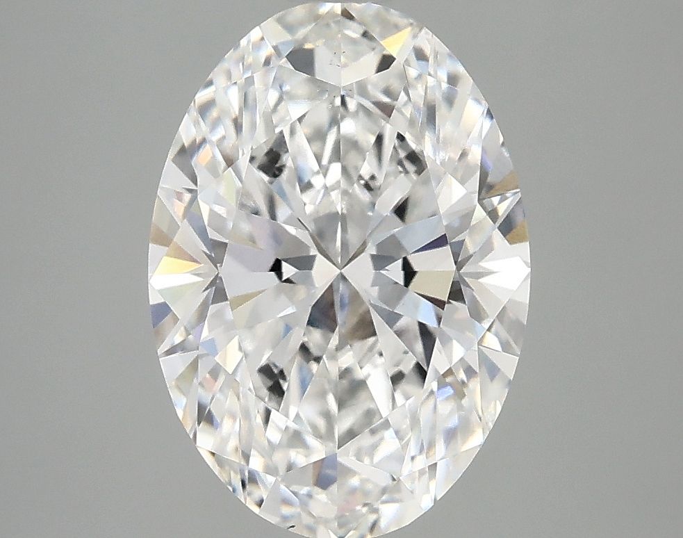3.03 ct. oval Lab Grown Diamond front image