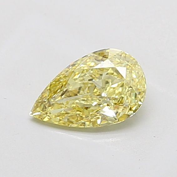 1.0 CT Fancy Intense Yellow PEAR