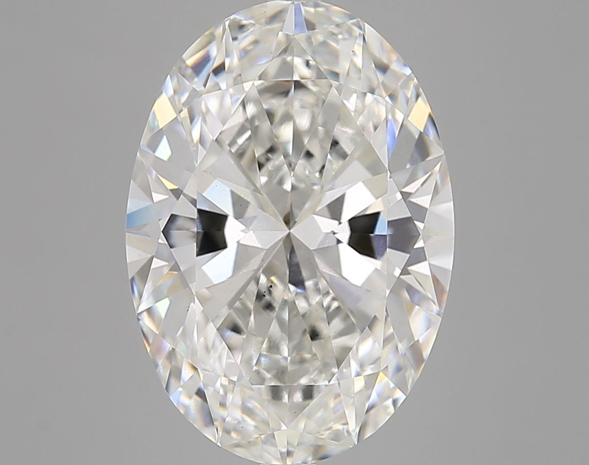 7.07 ct. oval Lab Grown Diamond front image