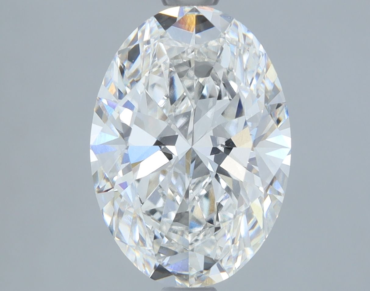 2.01 ct. oval Lab Grown Diamond front image