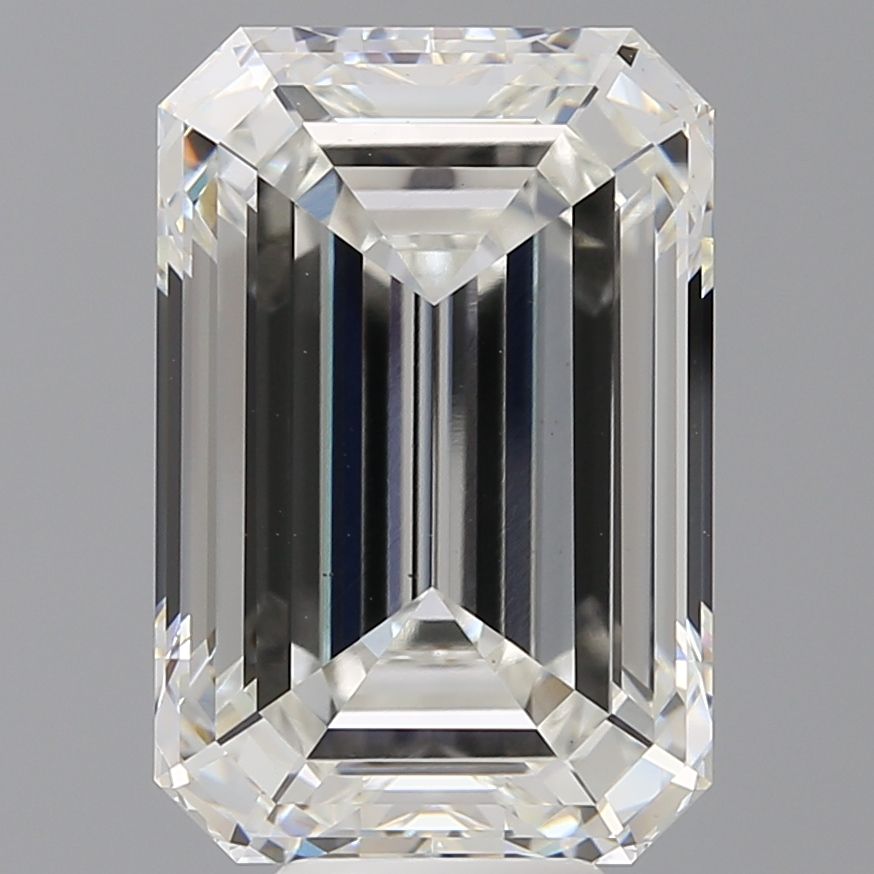 9.57 ct. emerald Lab Grown Diamond front image