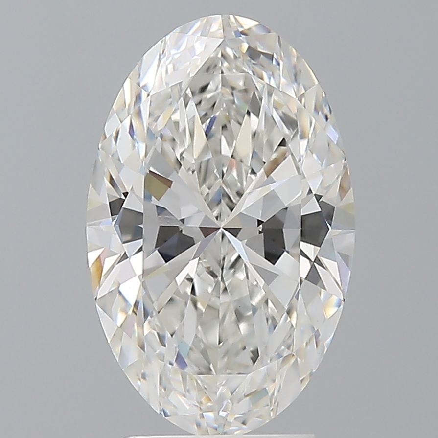 3.57 ct. oval Lab Grown Diamond front image