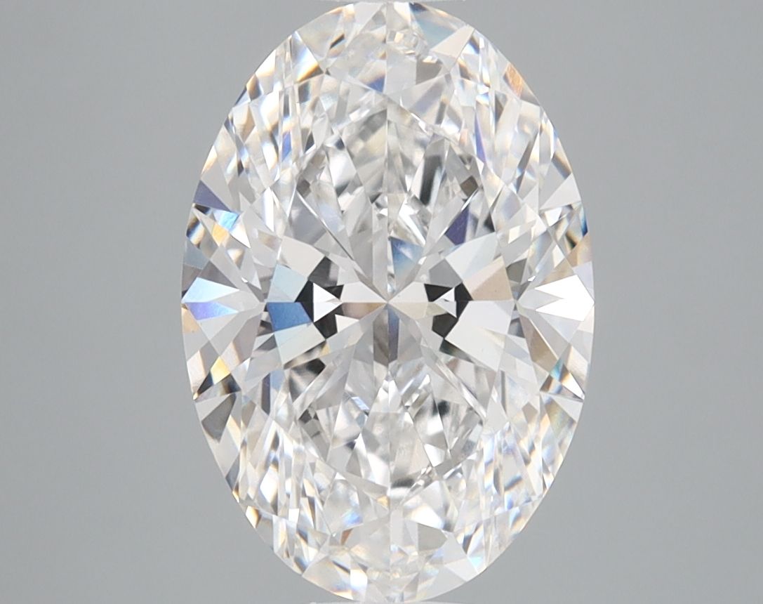 3.08 ct. oval Lab Grown Diamond front image