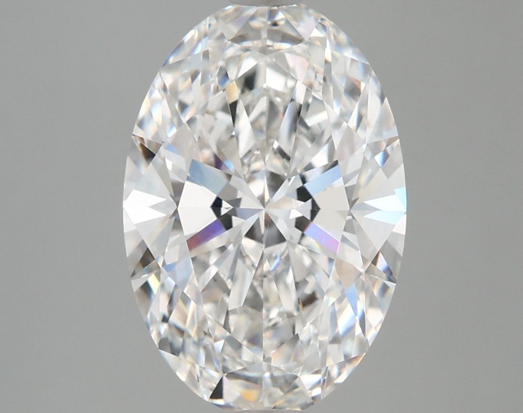 3.80 ct. oval Lab Grown Diamond front image
