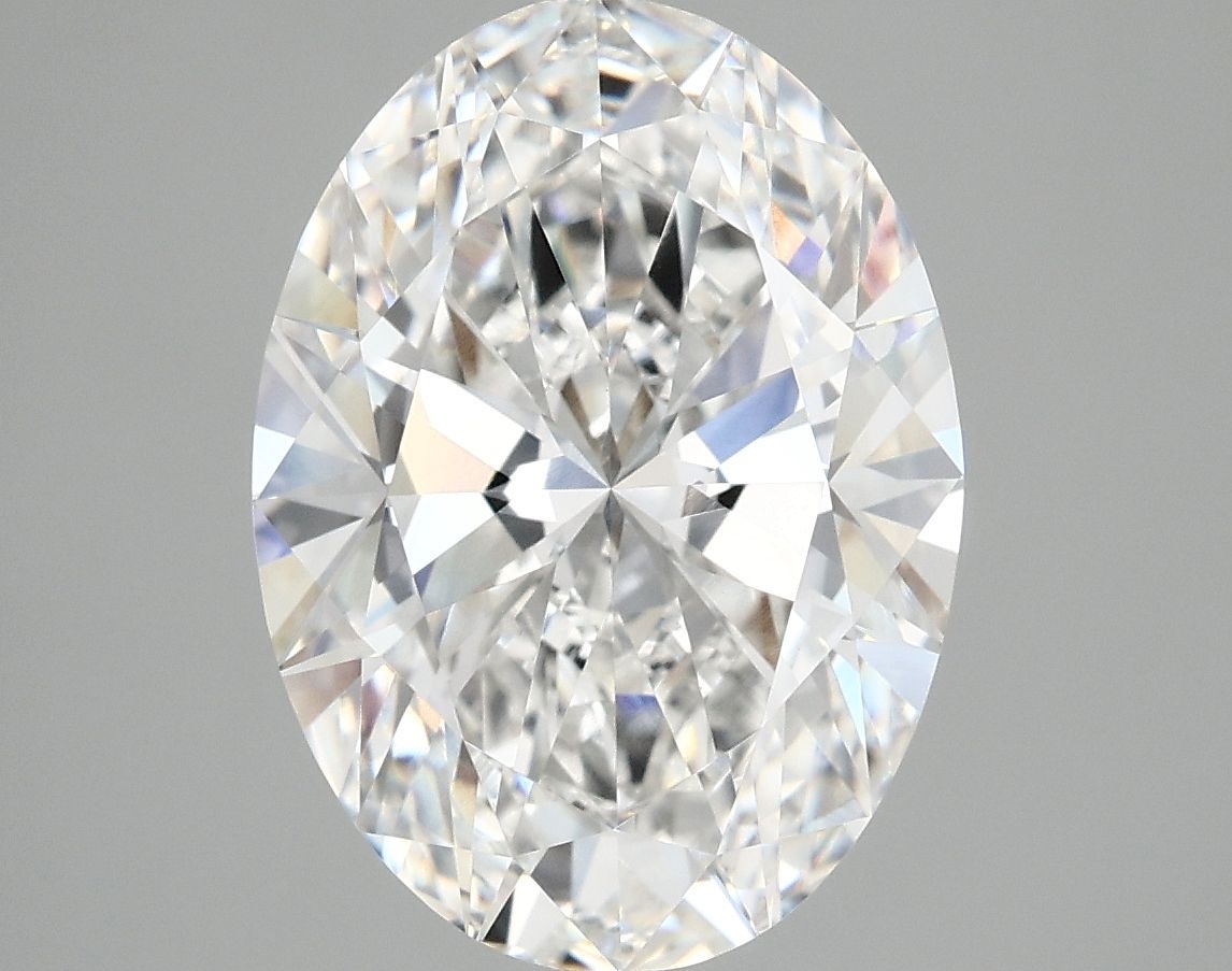 5.01 ct. oval Lab Grown Diamond front image