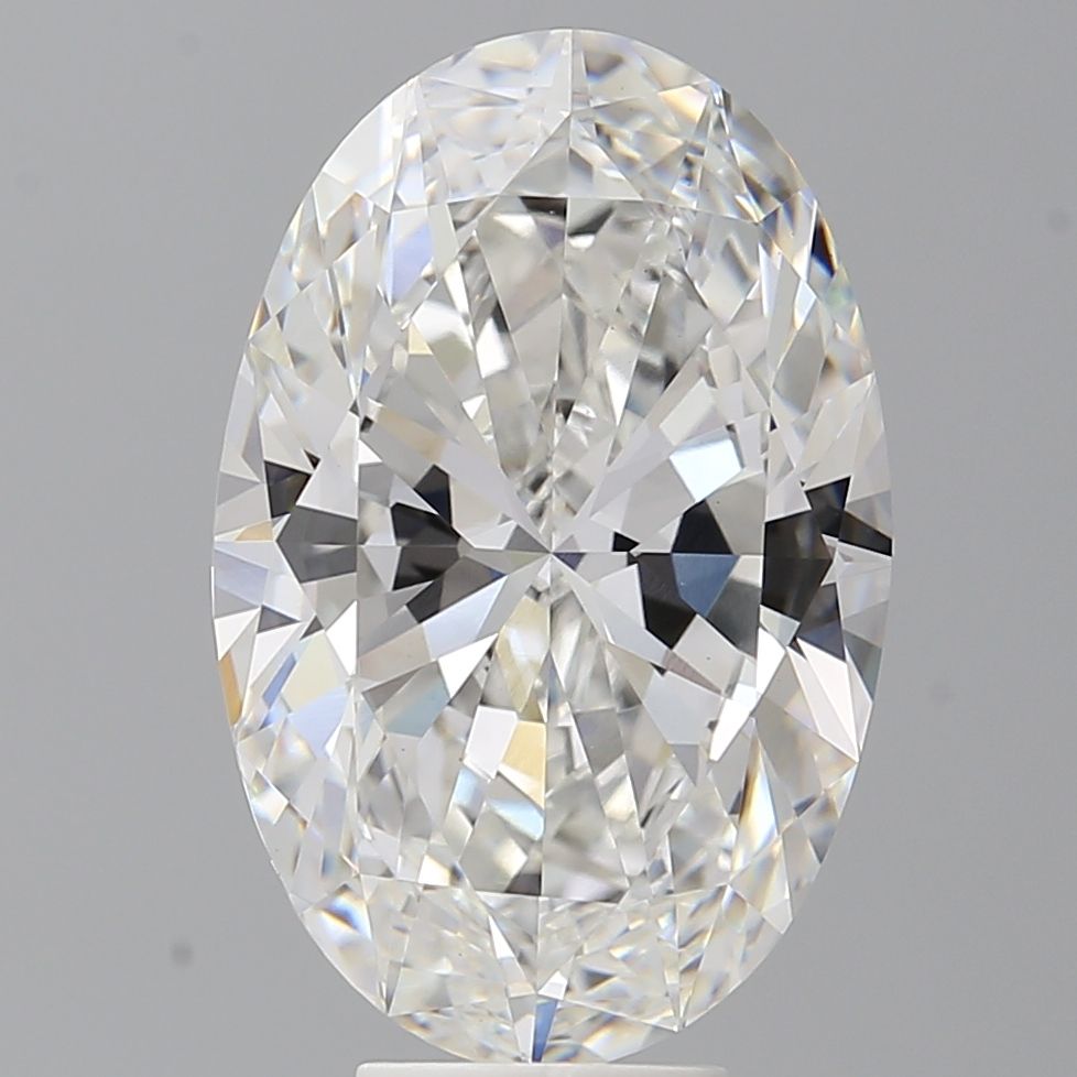 7.53 ct. oval Lab Grown Diamond front image