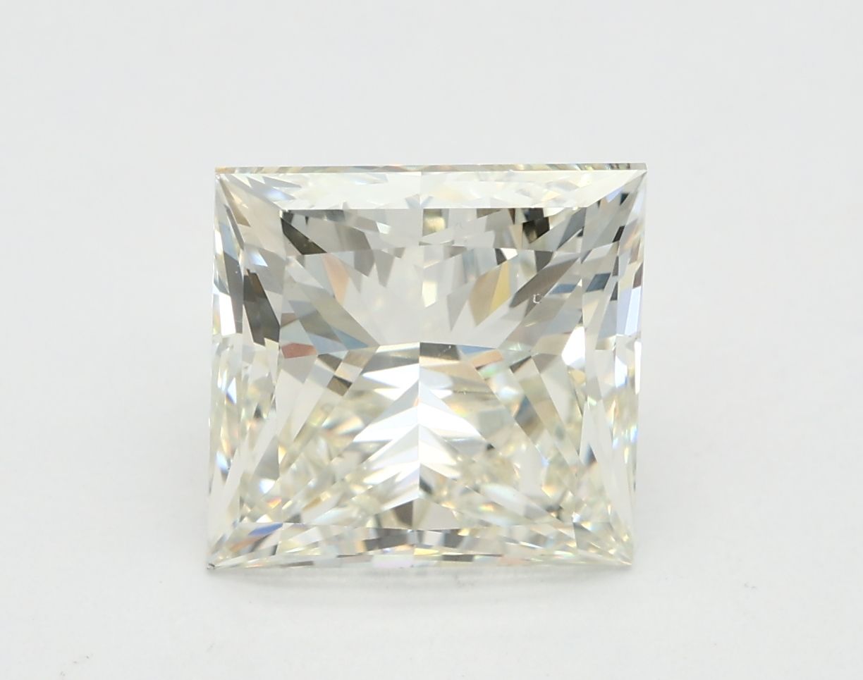 3.02 ct. princess Lab Grown Diamond front image