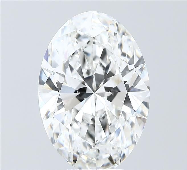 6.04 ct. oval Lab Grown Diamond front image
