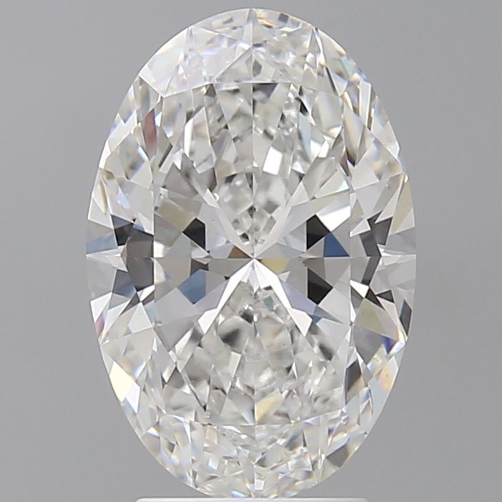 3.54 ct. oval Lab Grown Diamond front image