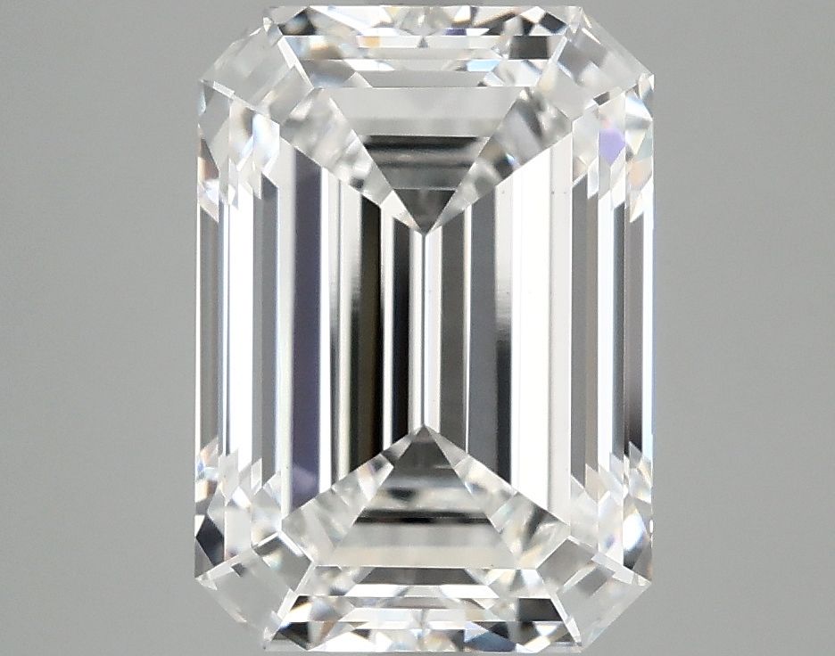 4.10 ct. emerald Lab Grown Diamond front image