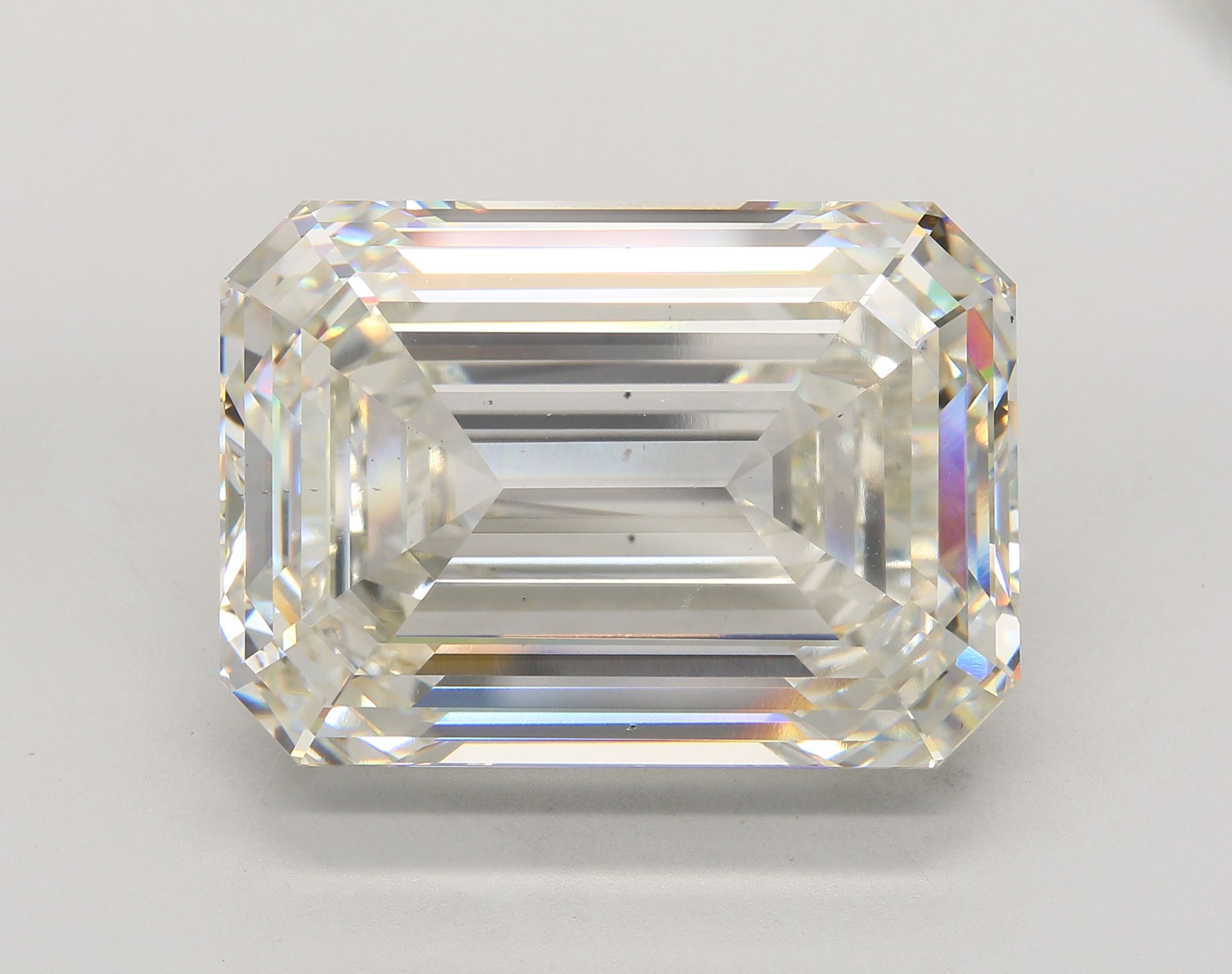 50.64 ct. emerald Lab Grown Diamond front image