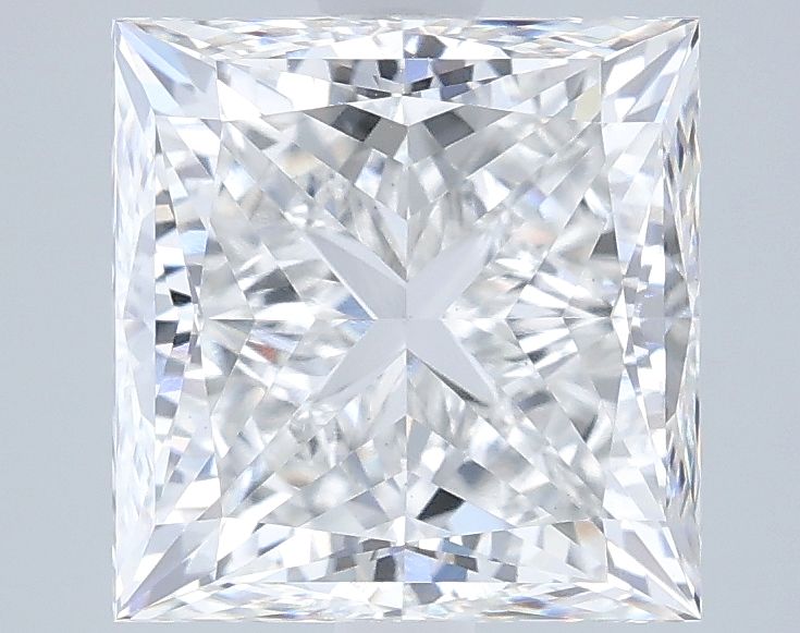 4.03 ct. princess Lab Grown Diamond front image