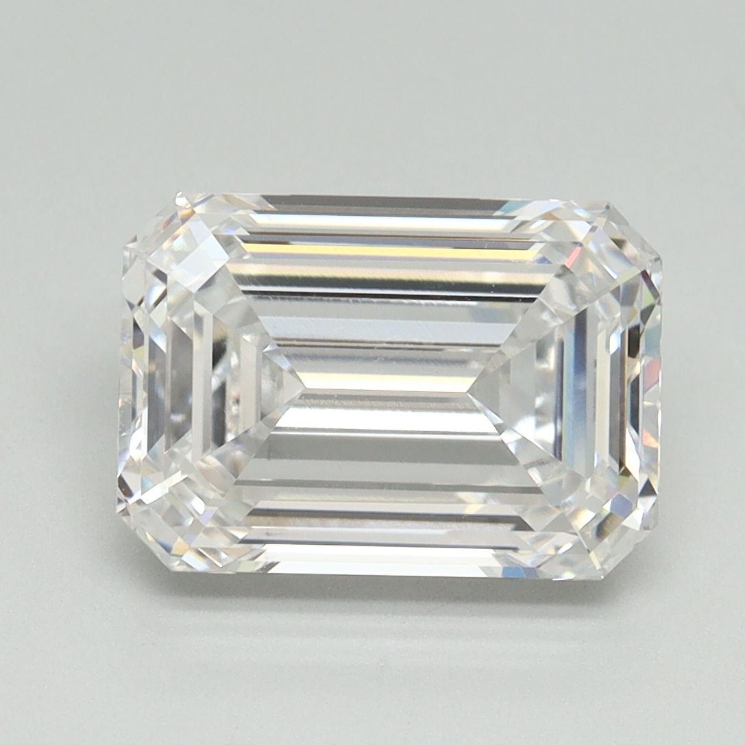 3.72 ct. emerald Lab Grown Diamond front image