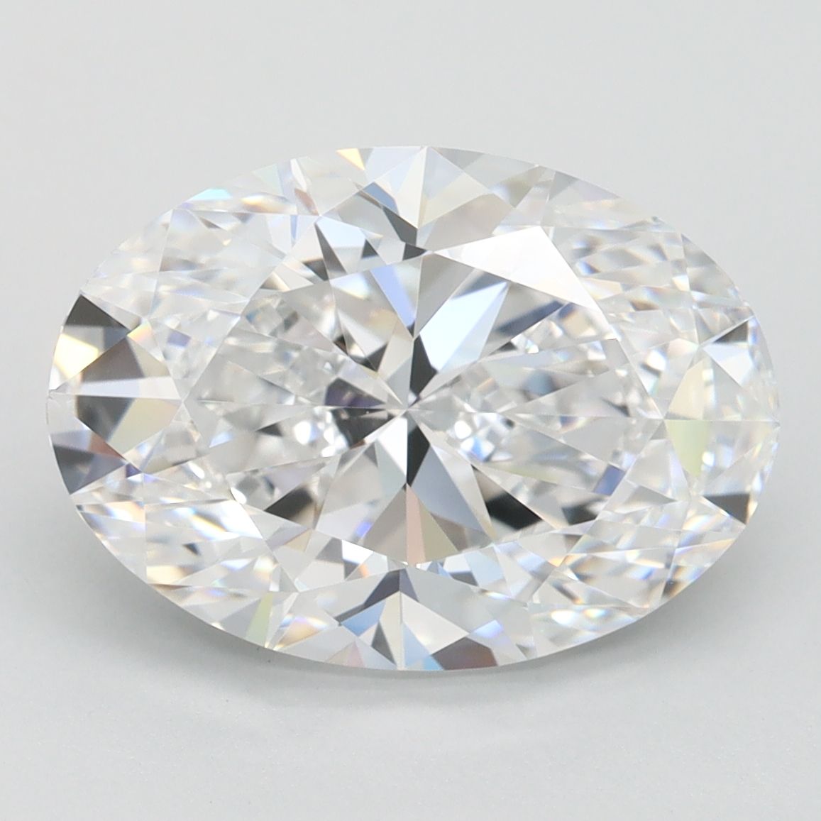 3.83 ct. oval Lab Grown Diamond front image