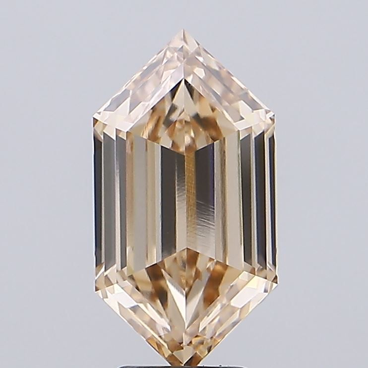 5.14 ct lab-grown Hexagonal Diamond