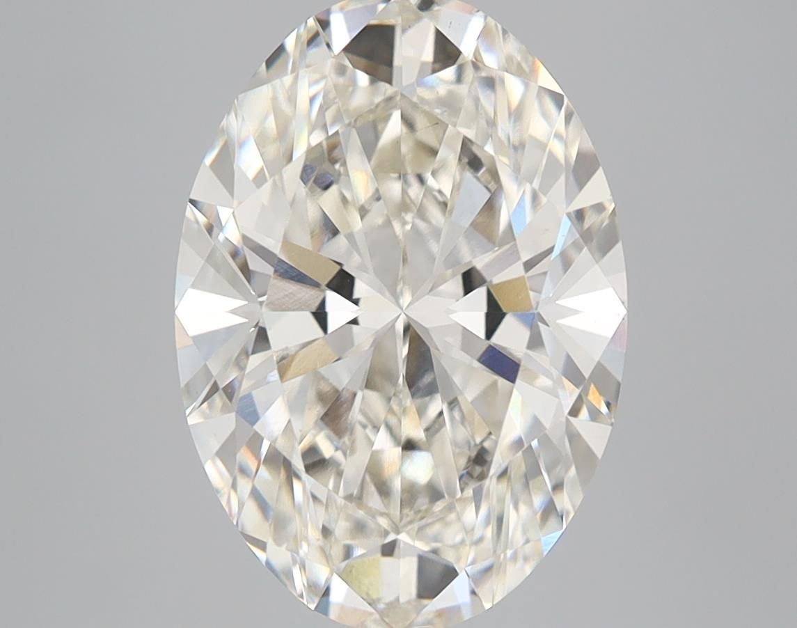 4.04 ct. oval Lab Grown Diamond front image