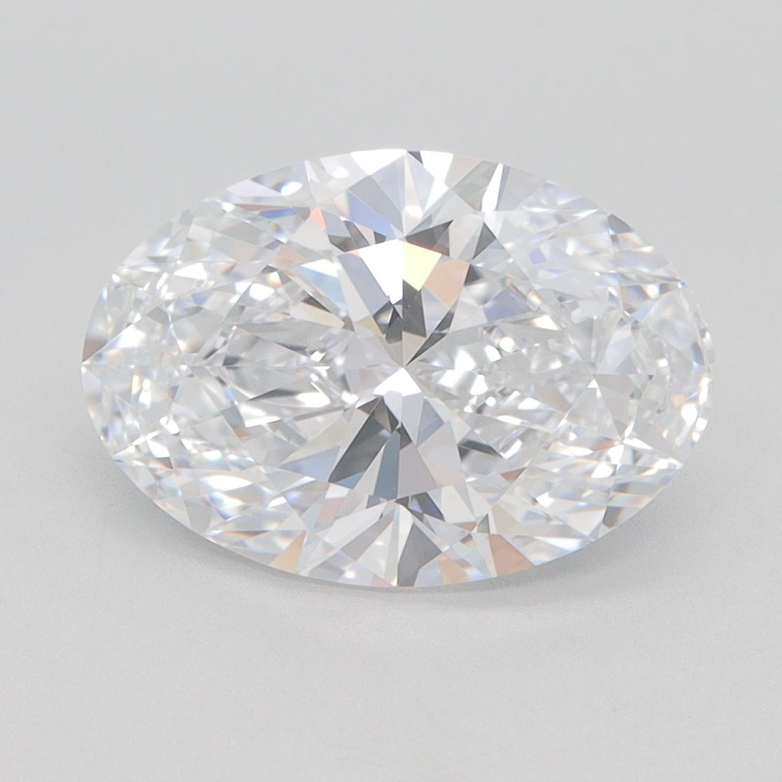 3.08 ct. oval Lab Grown Diamond front image