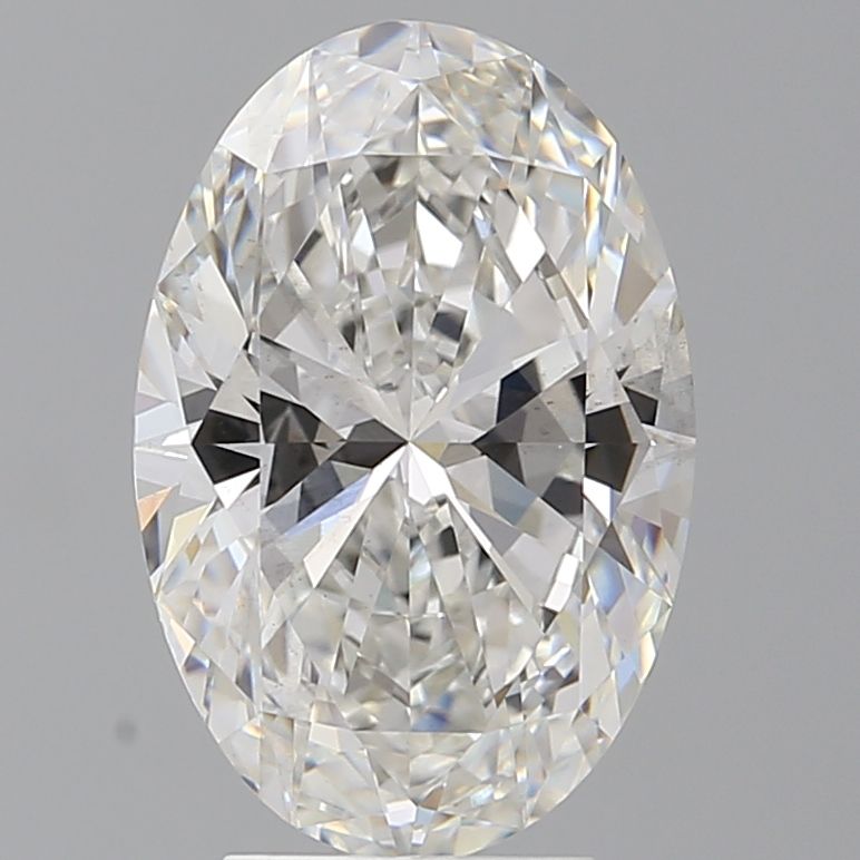 4.06 ct. oval Lab Grown Diamond front image