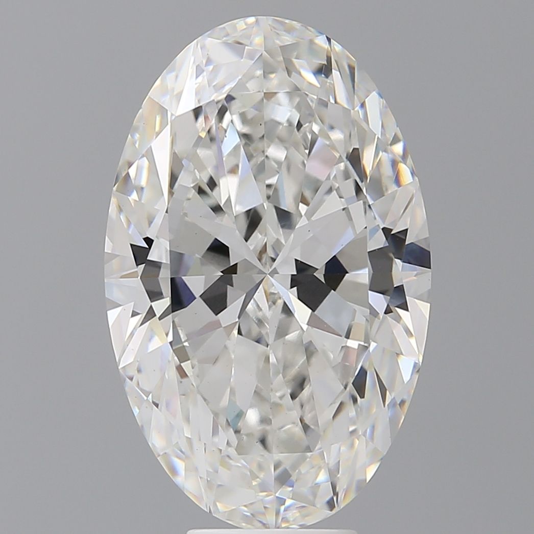 9.07 ct. oval Lab Grown Diamond front image