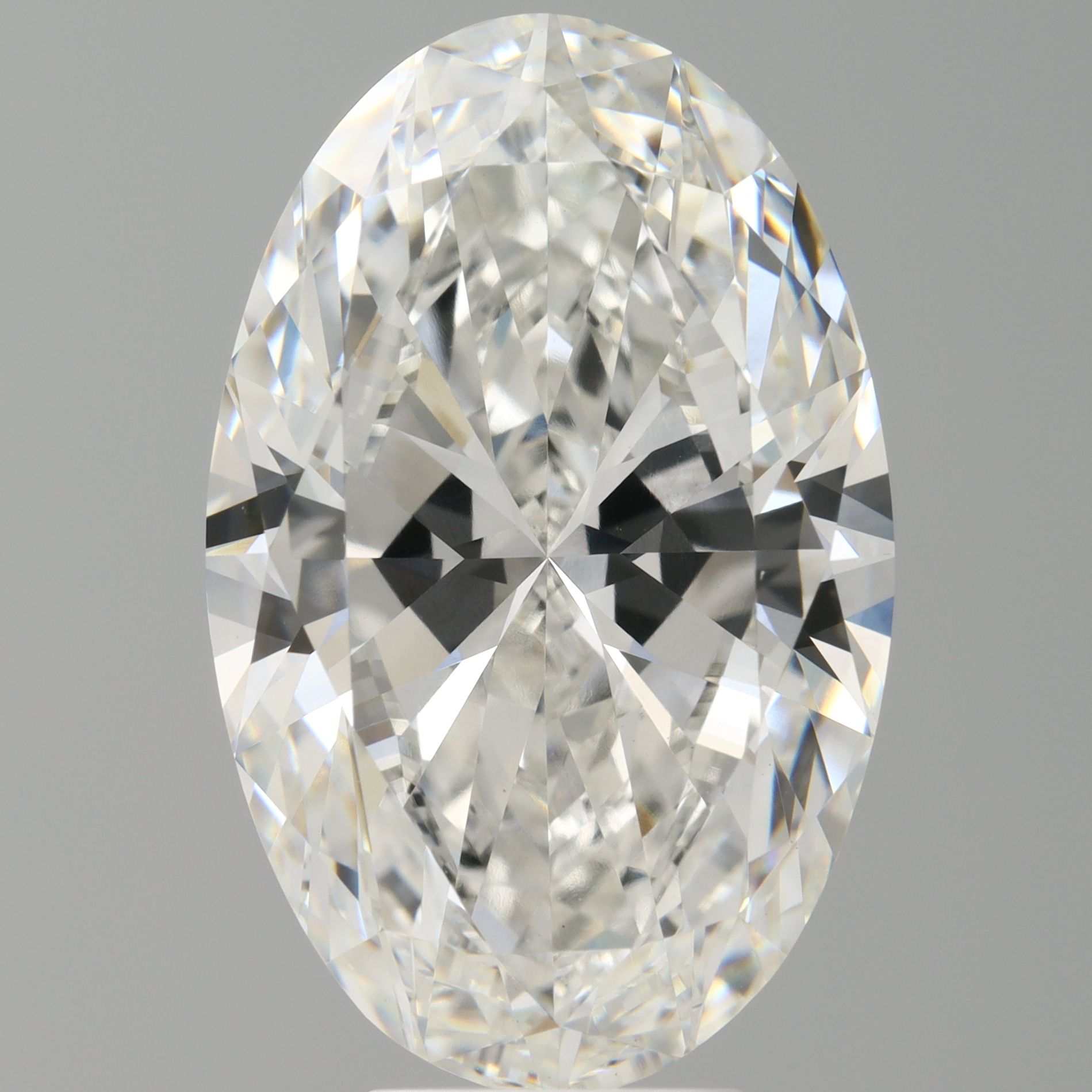 8.03 ct. oval Lab Grown Diamond front image