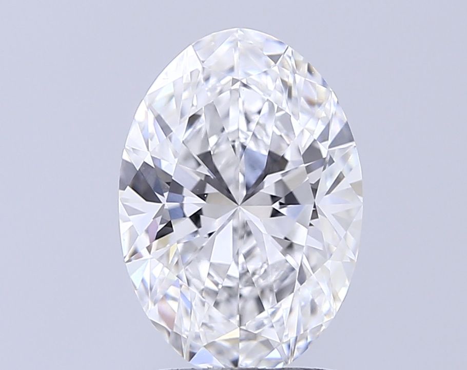 2.10 ct. oval Lab Grown Diamond front image