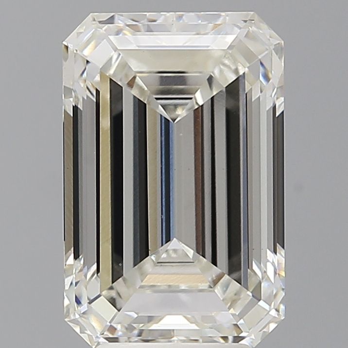 5.09 ct. emerald Lab Grown Diamond front image