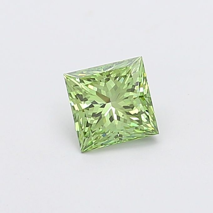 1.01 CT Fancy Vivid Green PRINCESS