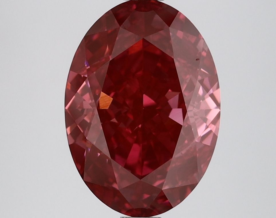 4.82 ct. oval Lab Grown Diamond front image