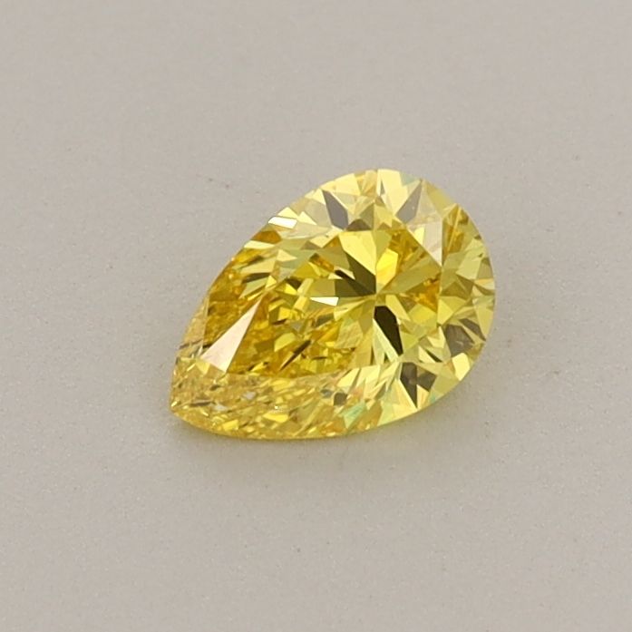 0.3 CT Fancy Vivid Yellow PEAR