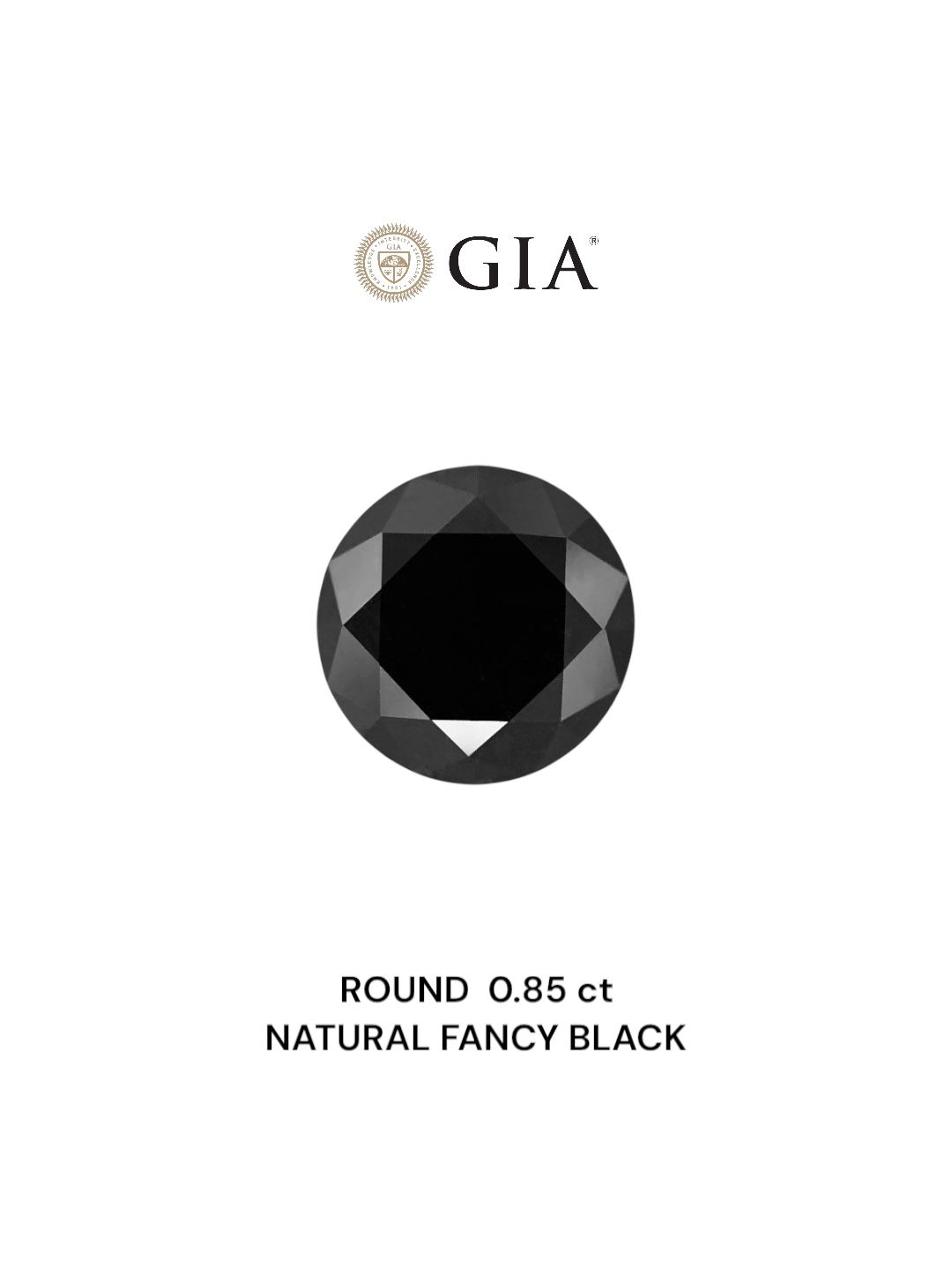 0.85 ct Round diamond