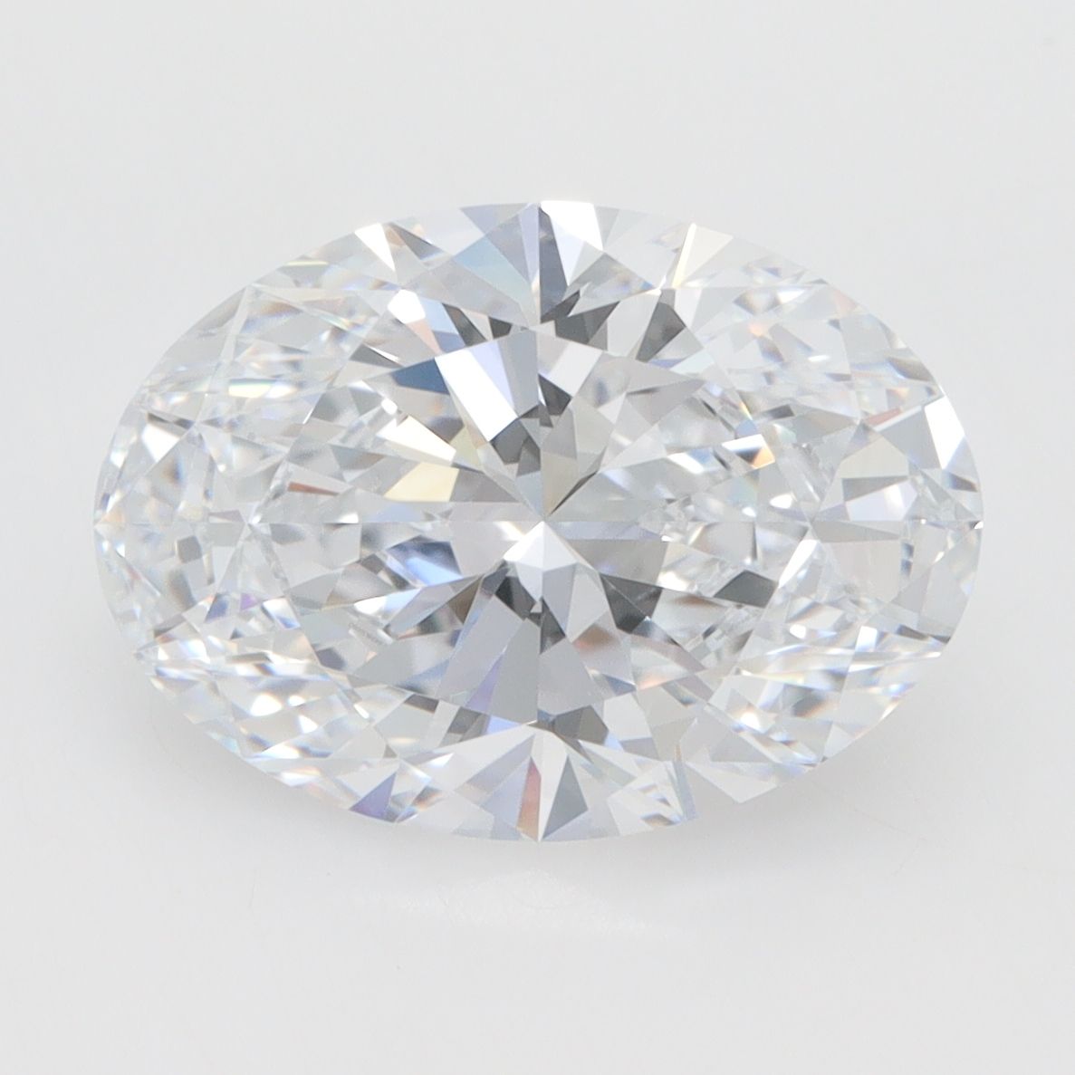 3.06 ct. oval Lab Grown Diamond front image
