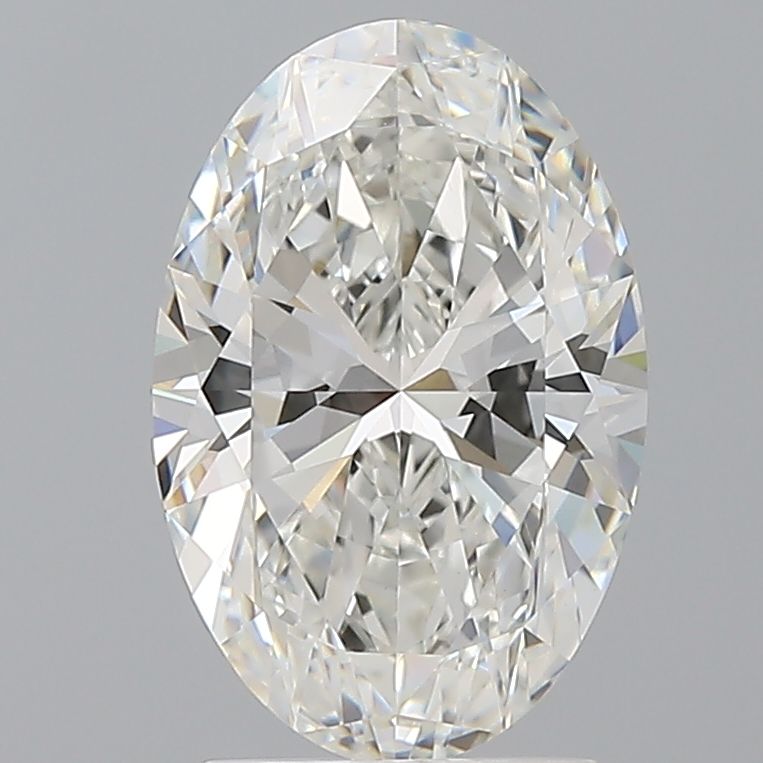 2.58 ct. oval Lab Grown Diamond front image