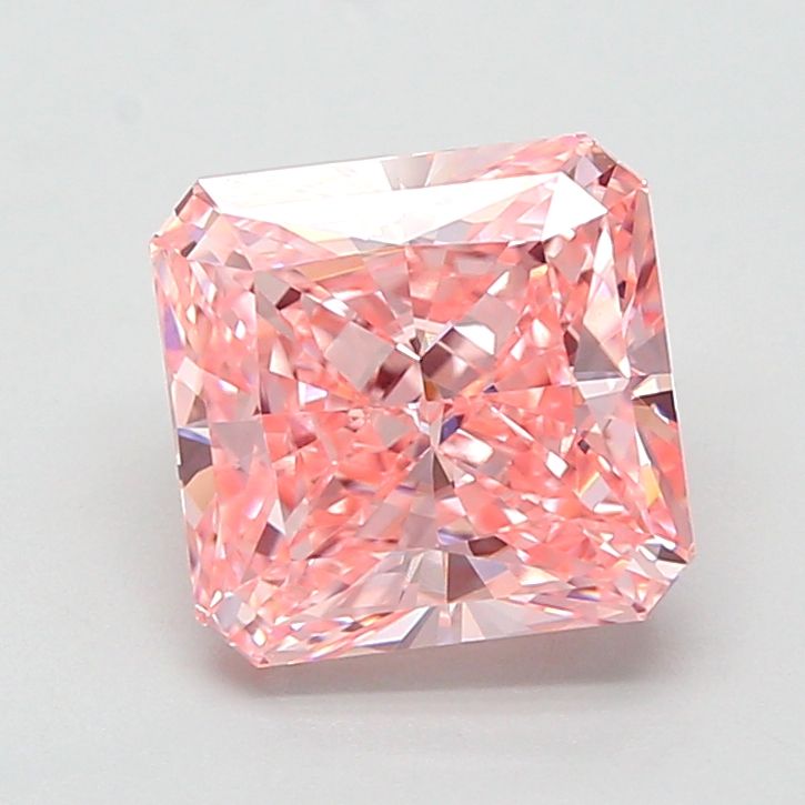 2.68 ct Square Radiant diamond